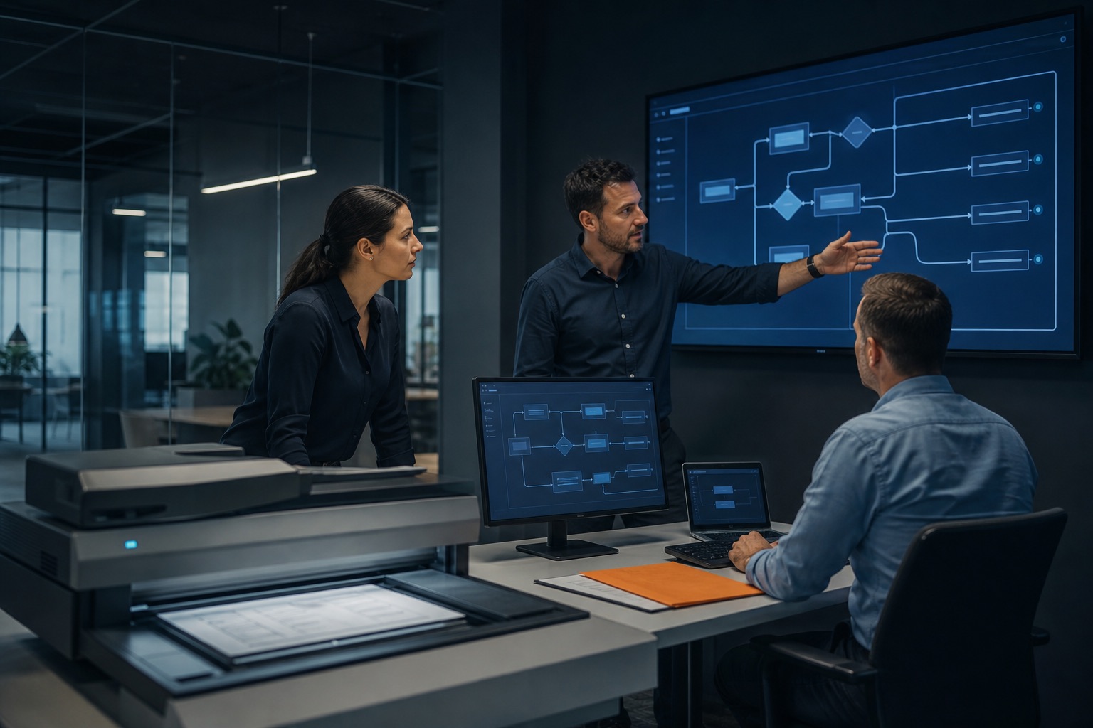 Process owners designing a governed AI document workflow